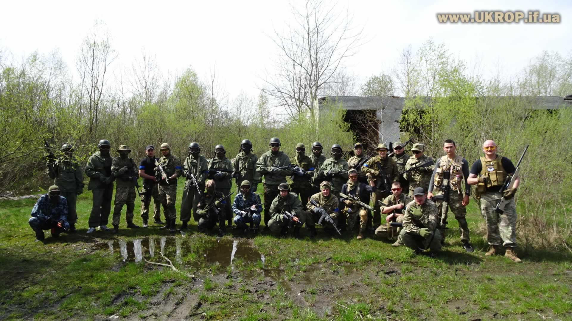 Весняний страйкбол з батальйоном Братель в Івано-Франківську